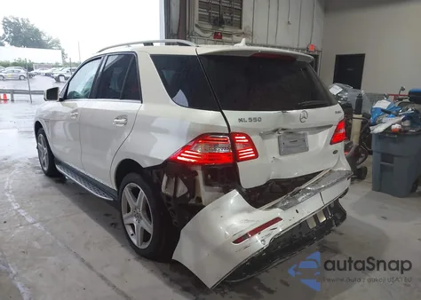 2013 Mercedes-Benz Ml 550 4Matic z USA, uszkodzony, nr VIN 4JGDA7DB3DA165765